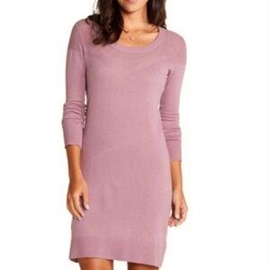 Toad&Co Women's Midi Dress in Mauve